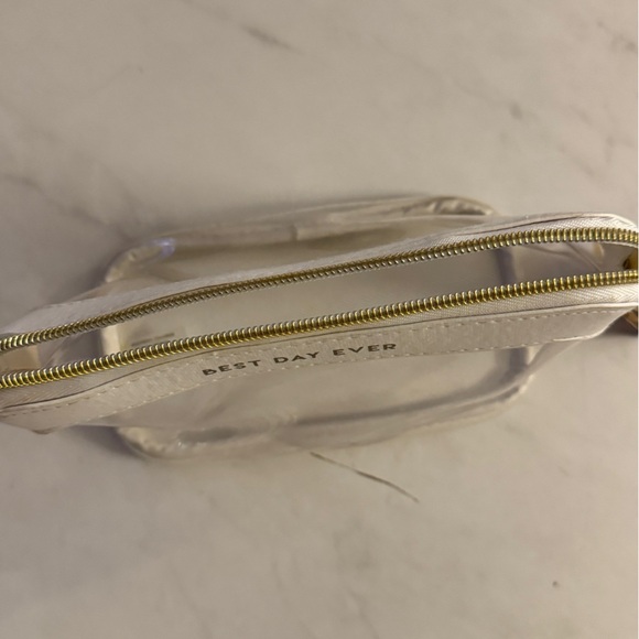 Mudpie Best day ever clear, cosmetic bag - Picture 4 of 7